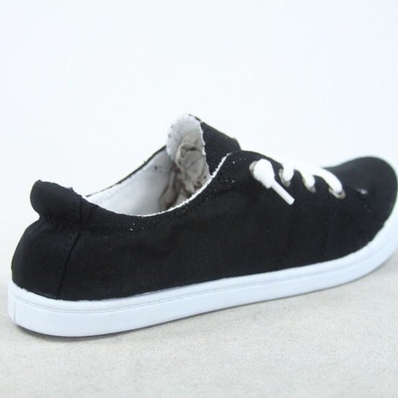 NEW Women's Causal Slip On Lace Up Look Conform Sneaker Shoes - Picture 10 of 16